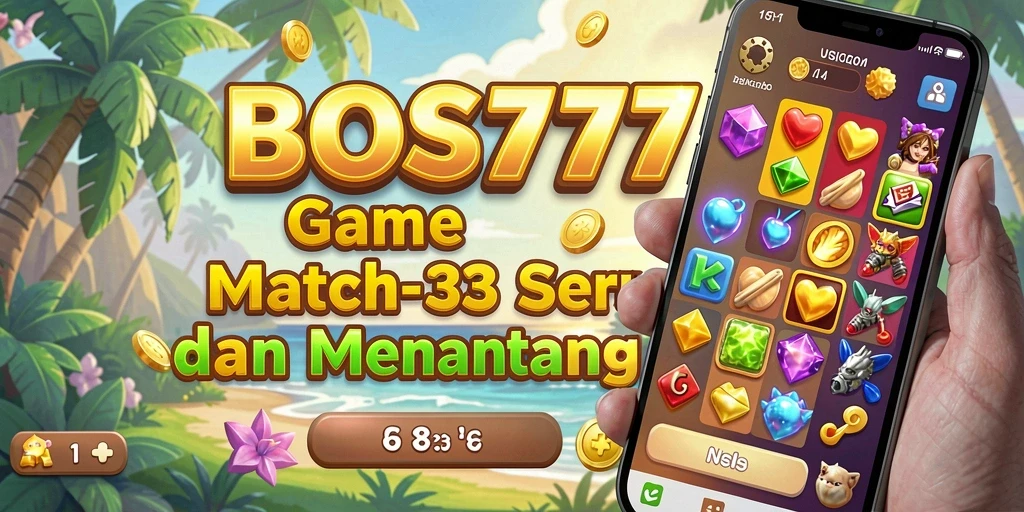Tampilan gameplay BOS777 yang seru dan penuh warna.