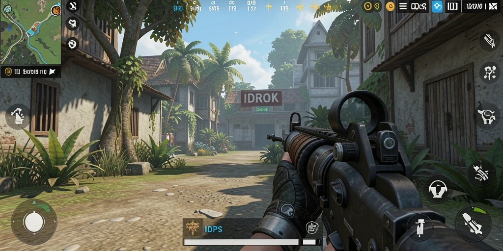 Tangkapan layar menampilkan aksi seru dari gameplay <strong>IDROK</strong>.