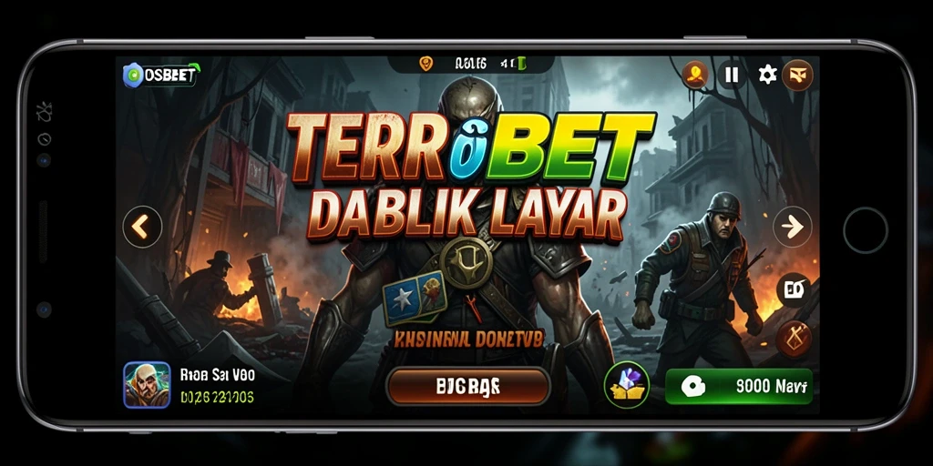 Screenshot utama IOSBET menampilkan momen penuh ketegangan saat menjelajahi kegelapan.