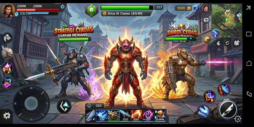 Tampilan gameplay menawan di <strong>J200M</strong> dengan elemen strategi yang mendalam.