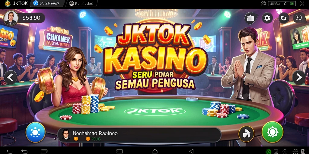 Tampilan menarik dari gameplay Kasino JKTOK yang mengasyikkan.