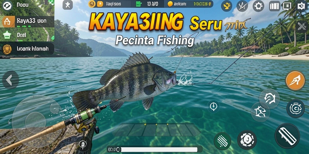 Screenshot KAYA33 menampilkan gameplay menarik dari pengalaman memancing.