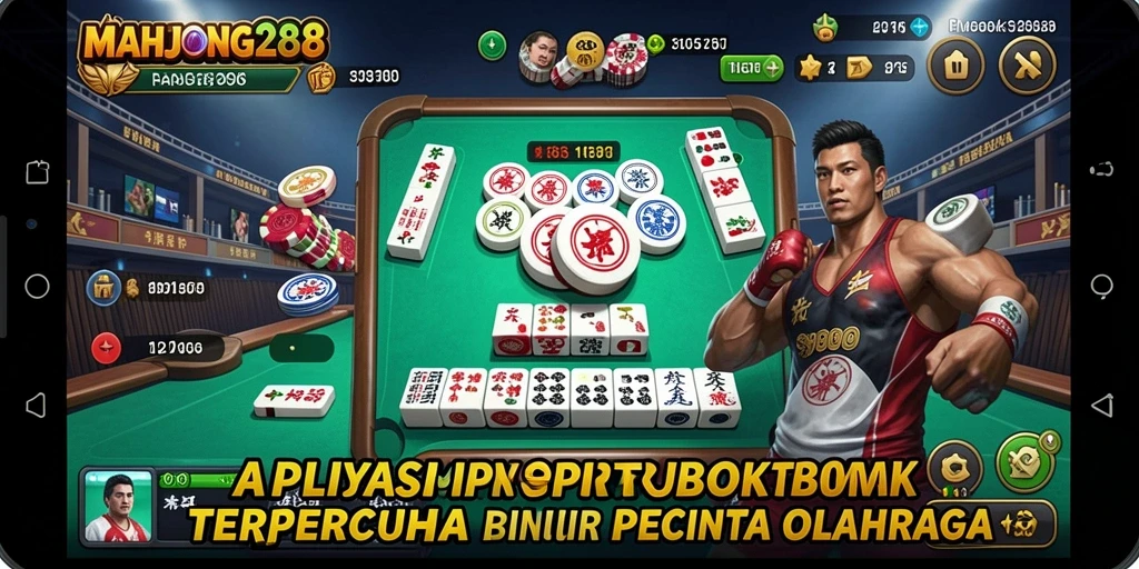Tampilan gameplay seru dan interaktif di MAHJONG288.