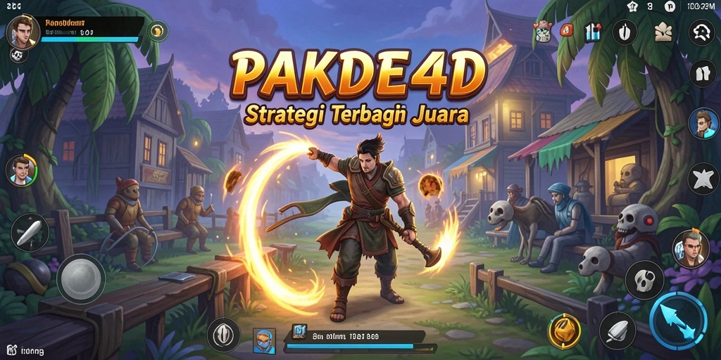 Tampilan gameplay menegangkan di PAKDE4D dengan strategi yang cermat.