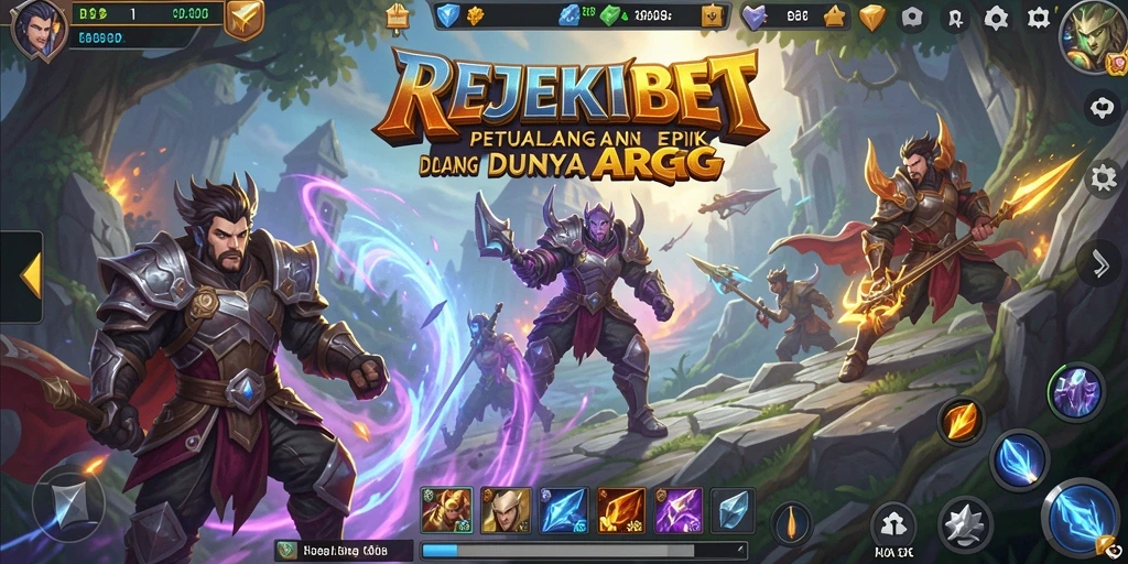 Tampilan gameplay seru di REJEKIBET yang penuh aksi.