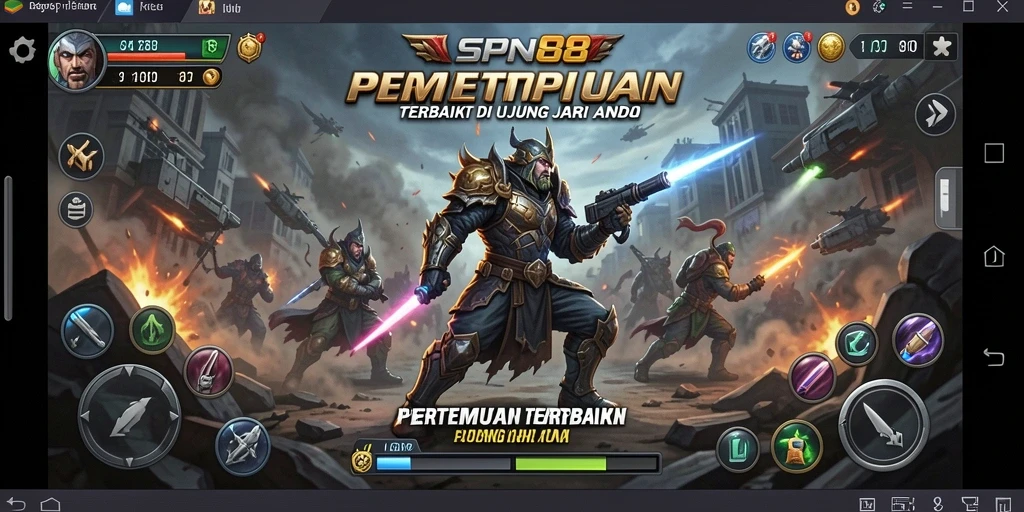 Tampilan aksi seru dalam SPN88 dengan gameplay Fighting yang menegangkan.